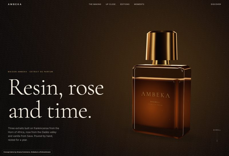 Maison Ambeka (site concept)